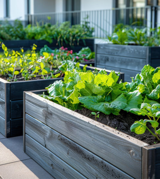 raised garden bed