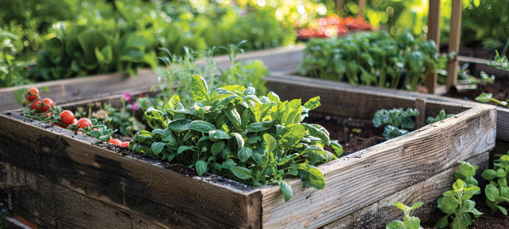 raised bed garden
